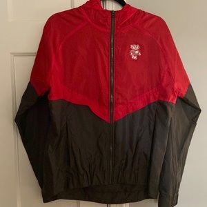 Womens Wisconsin Windbreaker